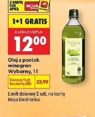 Olej z pestek winogron Wyborny