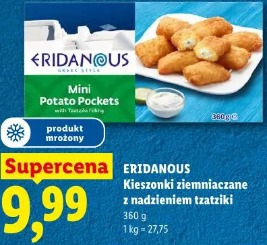 Eridanous Kieszonki ziemniaczane z nadzieniem tzatziki