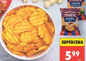 Chipsy American Foodie jalapeno&cheese, steak
