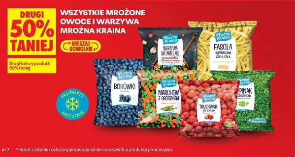 Wszystkie mrożone owoce i warzywa Mrożna Kraina