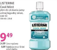 Listerine Cool Mint płyn do płukania jamy ustnej łagodny smak
