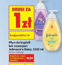 Płyn do kąpieli lub szampon Johnson's Baby