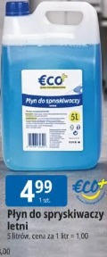 Płyn do spryskiwaczy letni Eco+