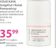 Your Kaya Grejpfrut i Kwiat Pomarańczy antyperspirant roll-on