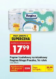 Papier toaletowy rumiankowy Regina Mega Paczka
