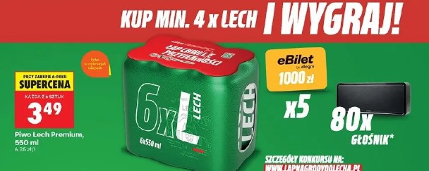 Piwo Lech Premium