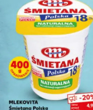 Mlekovita Śmietana Polska 18%