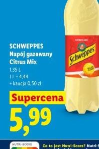 Schweppes Napój gazowany Citrus Mix