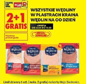 Wszystkie wędliny w plastrach Kraina Wędlin na co dzień