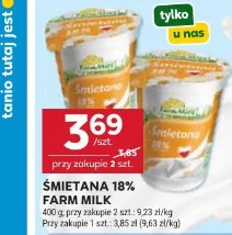 Śmietana 18% Farm Milk