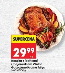 Kaczka z jabłkami i majerankiem Wolno Gotowane Kraina Mięs