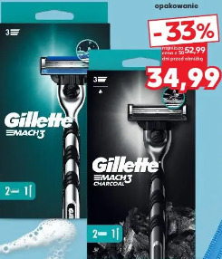 Gillette Mach3 golarka + 2 wkłady
