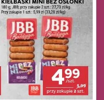 Kiełbaski mini bez osłonki JBB Bałdyga
