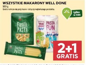 Wszystkie makarony Well Done
