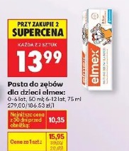 Pasta do zębów dla dzieci Elmex