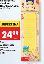 Ser w plastrach Gouda Włoszczowa