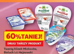 Twaróg klinek Mlekovita, Bieluch lub Hajnowski