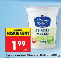 Zsiadłe mleko Mleczna Dolina