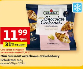 Mini croissant orzechowo-czekoladowy Schulstad