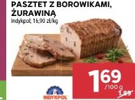 Pasztet z borowikami, żurawiną Indykpol