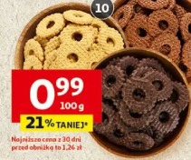 Ciastka Maja kakaowe, w polewie lub z cukrem