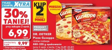 Dr. Oetker Pizza Giuseppe różne rodzaje
