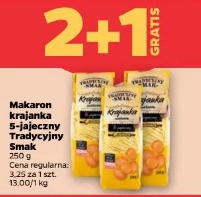Makaron krajanka 5-jajeczny Tradycyjny Smak