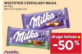 Wszystkie czekolady Milka