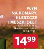 Płyn na komary, kleszcze i meszki Deet Arox