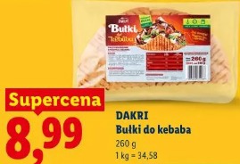 Dakri Bułki do kebaba