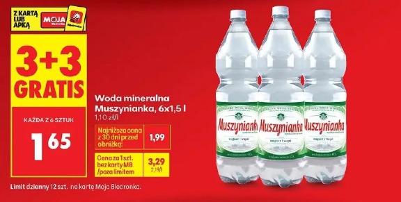 Woda mineralna Muszynianka