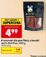 Przysmak dla psa filety z kaczki Activ Pet Plus