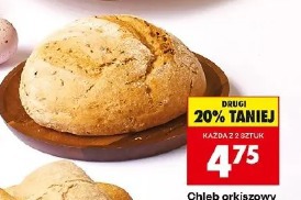 Chleb orkiszowy z ziarnami