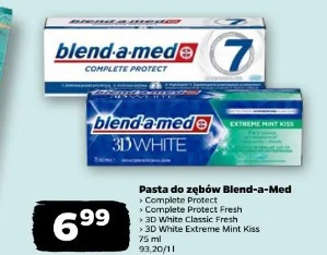 Pasta do zębów Blend-a-Med Complete Protect Fresh 3D White Classic Fresh 3D White Extreme Mint Kiss