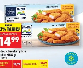 Złote paluszki rybne Frosta