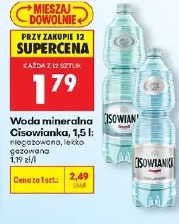 Woda mineralna Cisowianka