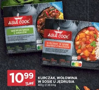 Kurczak, wołowina w sosie U Jędrusia