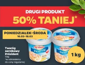 Twaróg sernikowy Président