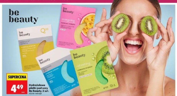 Hydrożelowe płatki pod oczy Be Beauty