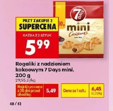 Rogalik z nadzionem kakaowym 7 Days mini