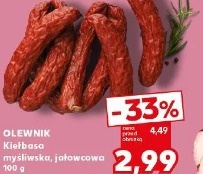 Olewnik Kiełbasa myśliwska, jałowcowa
