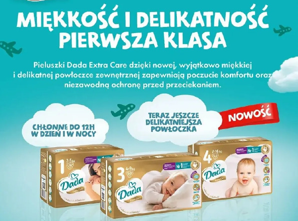 Dada Extra Care pieluszki