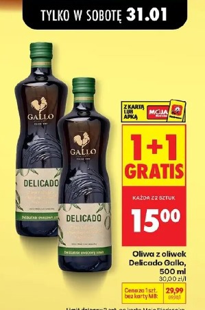 Oliwa z oliwek Delicado Gallo