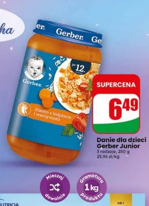 Danie dla dzieci Gerber Junior