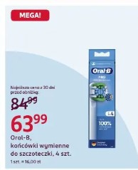 Oral-B, końcówki wymienne do szczoteczki, 4 szt.
