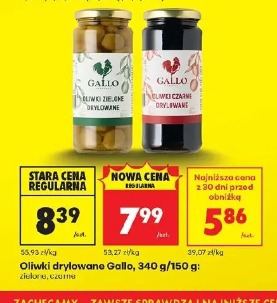 Oliwki drylowane Gallo