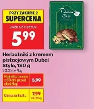 Herbatniki z kremem pistacjowym Dubai Style