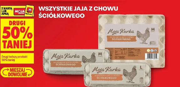 Wszystkie jaja z chowu ściółkowego