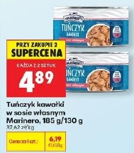 Tuńczyk kawałki w sosie własnym Marinero