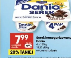 Serek homogenizowany Danio